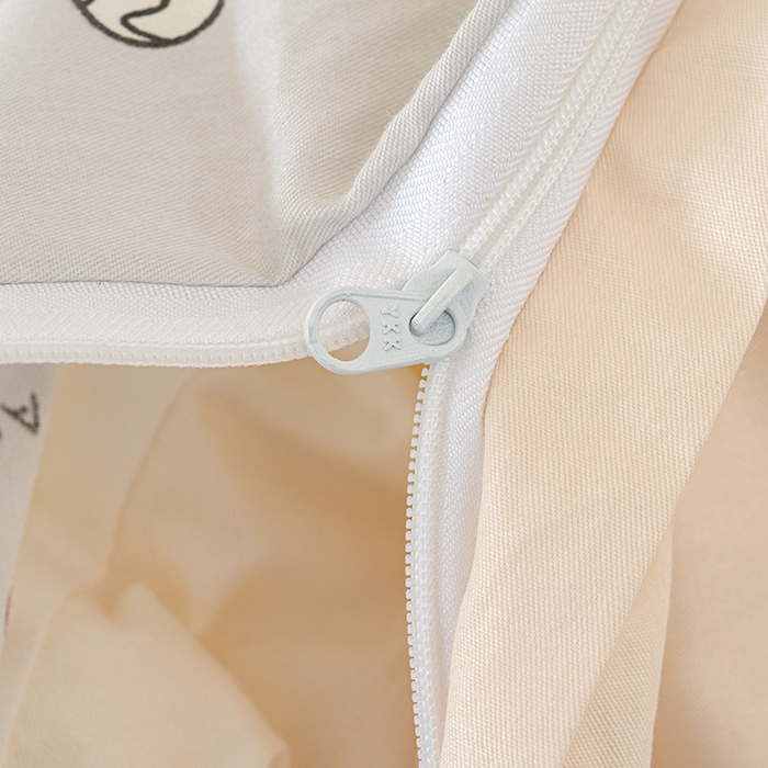 91家纺网 家纺一手货源 找家纺 良佐生活 2025新款高支高密全棉儿童被套 西可