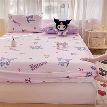 名兮家居 2025新款正版授权经典奥特曼-三丽鸥全棉印花床笠 甜筒库洛米