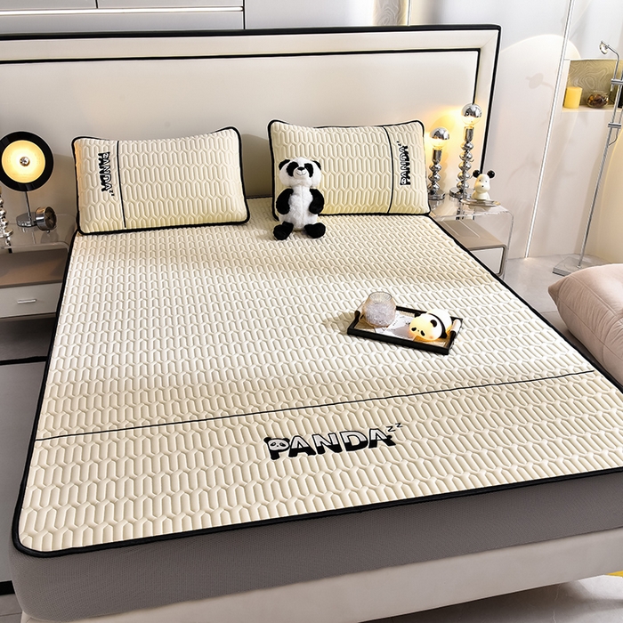 91家纺网 家纺一手货源 找家纺 炫拼家纺 Hipanda床笠款乳胶凉席 Hipanda-玉石白