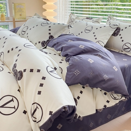 91家纺网 家纺一手货源 找家纺 （总）铭浩2025新款亲肤磨毛四件套