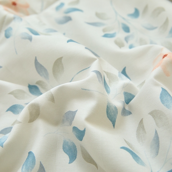 91家纺网 家纺一手货源 找家纺 珂博家纺2025新款亲肤全棉印花夏被 沁心田园