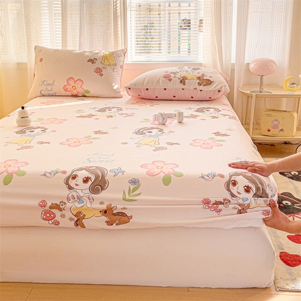 91家纺网 家纺一手货源 找家纺 （总）名兮家居 2025新款正版授权经典奥特曼-三丽鸥全棉印花床笠