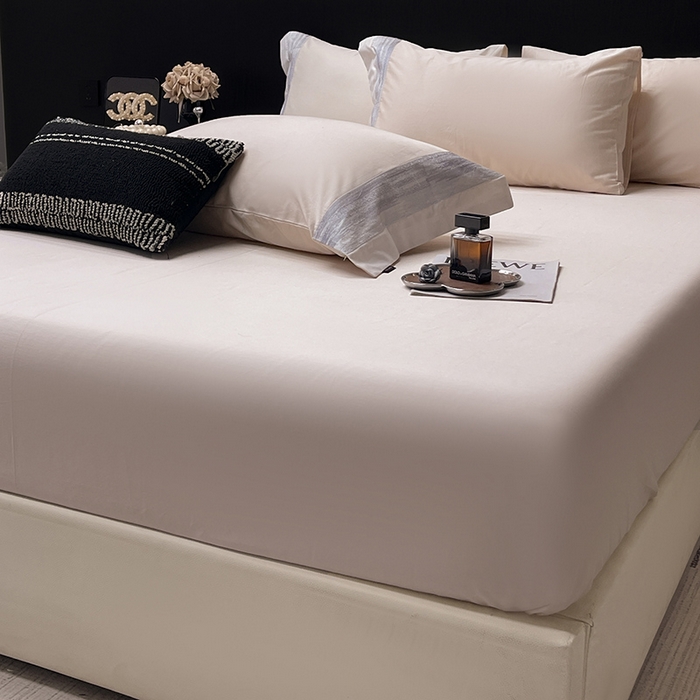 91家纺网 家纺一手货源 找家纺 直播爆款A类100支长绒棉夹棉床盖床笠四件套全棉纯棉床单加厚高端重工刺绣四季款床上用品 瑾雅-静谧粉