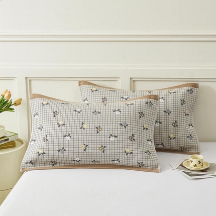 91家纺网 家纺一手货源 找家纺 （总）2025新款纯棉加厚精梳棉纱布枕巾