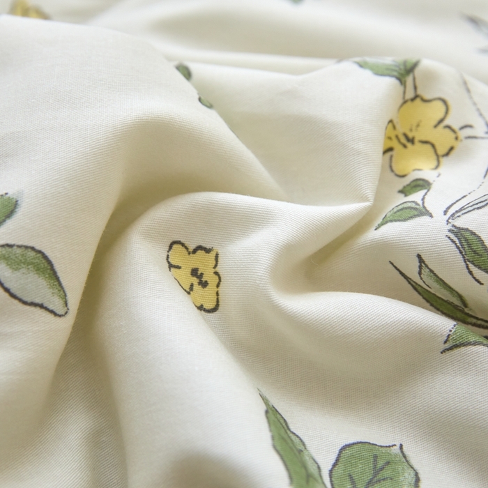 91家纺网 家纺一手货源 找家纺 珂博家纺2025新款亲肤全棉印花夏被 花香雪