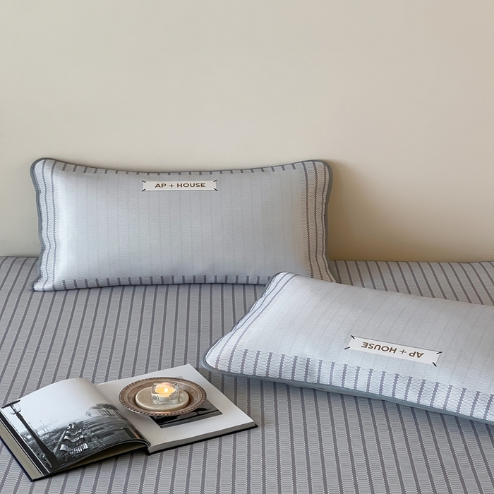 91家纺网 家纺一手货源 找家纺 （总）三味舒屋 2025新款时尚简约小年轻专属900D高端养生印花冰藤凉席