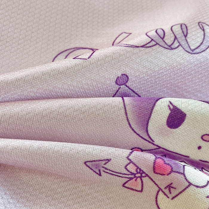 91家纺网 家纺一手货源 找家纺 博雅2025新款三丽欧冰丝单枕套 樱桃库洛米