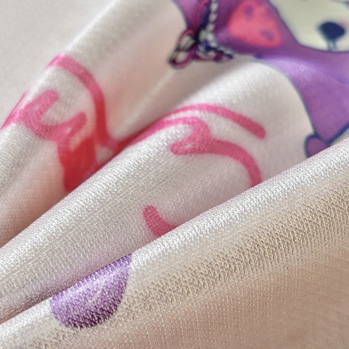 91家纺网 家纺一手货源 找家纺 博雅2025新款冰丝单枕套三丽欧，宇航员，卡皮 礼盒库洛米