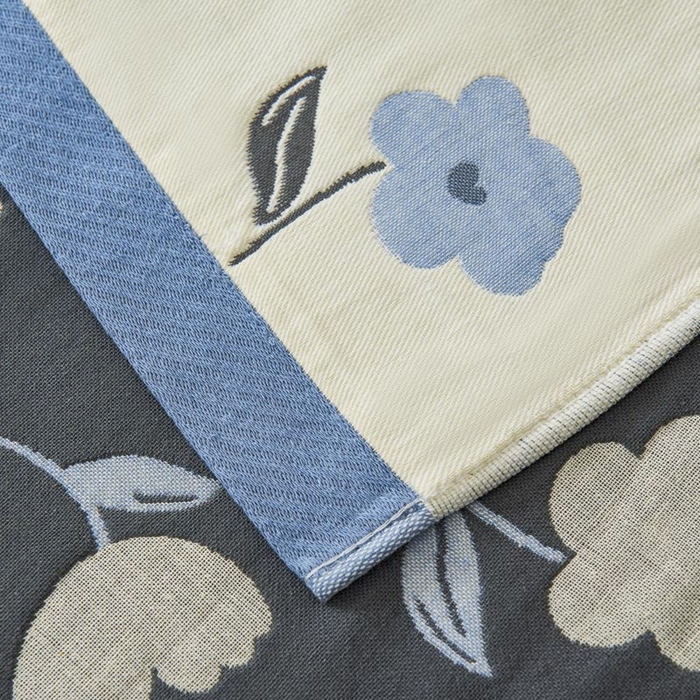 91家纺网 家纺一手货源 找家纺 2025新款纯棉加厚精梳棉纱布枕巾 夏至-米兰 52*78cm/对