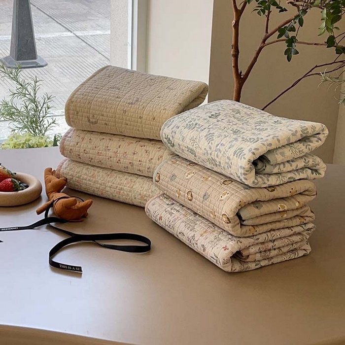 91家纺网 家纺一手货源 找家纺 （总）汇庭 2025新款蔓莎床盖三件套系列-实拍