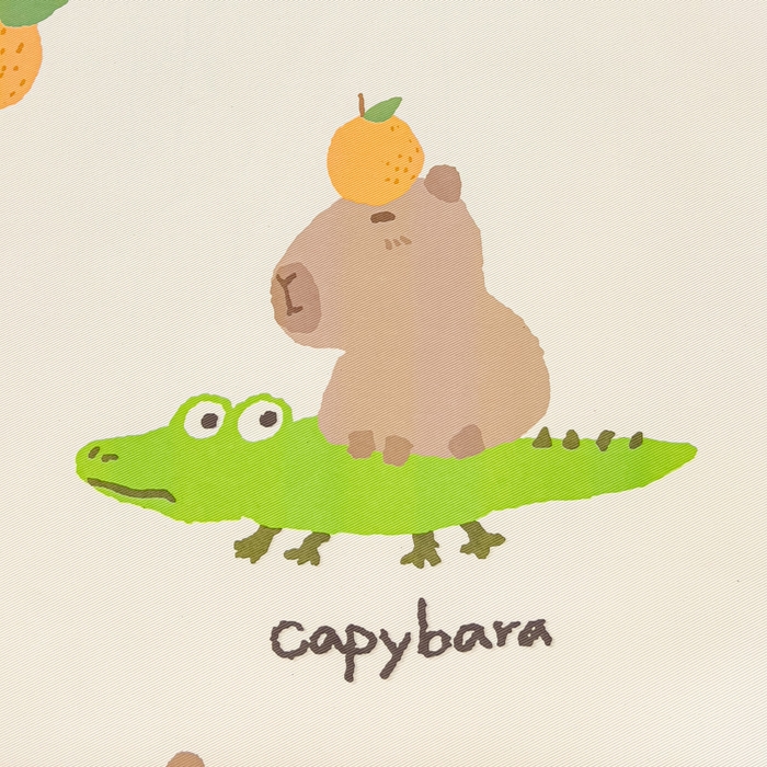 91家纺网 家纺一手货源 找家纺 富馨莱 2025新款平铺款冰藤印花凉席A类抗菌冰丝席支持定制尺寸 卡皮熊