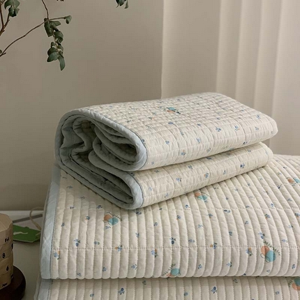 91家纺网 家纺一手货源 找家纺 （总）汇庭 2025新款全棉床盖三件套-实拍