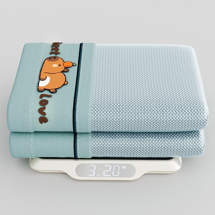 91家纺网 家纺一手货源 找家纺 迪乐妮 2025新款提花冰藤双面席床笠 床笠款-卡比巴拉-墨绿