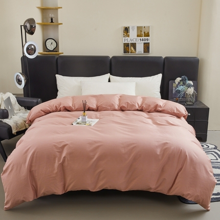 91家纺网 家纺一手货源 找家纺 （总）雅萱家纺 2025新款40S斜纹13372全棉纯色被套