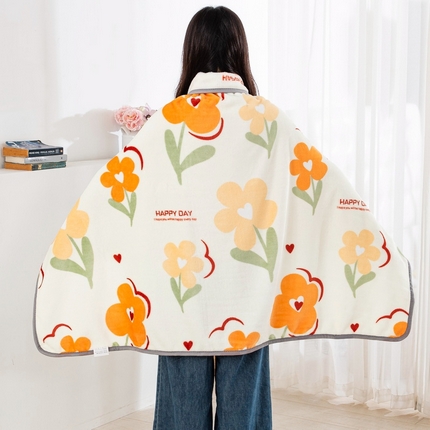 91家纺网 家纺一手货源 找家纺 （总）卉晨毛毯 2025爆款加厚潮人牛奶绒空调毯披肩毯午睡毛毯