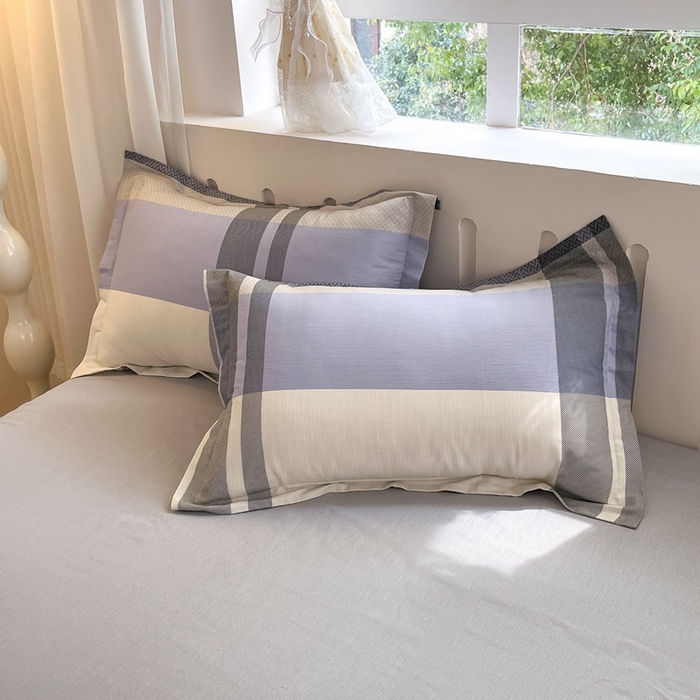 91家纺网 家纺一手货源 找家纺 大吉 2025新款100全棉纯棉喷气小清新被套四件套纯棉三件套床笠四件套单被套单枕套 卡迪