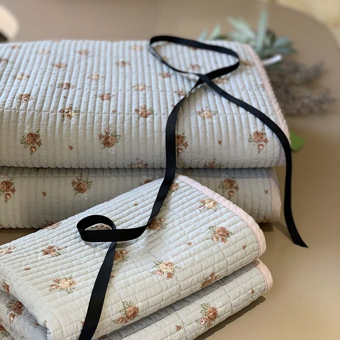 91家纺网 家纺一手货源 找家纺 汇庭 2025新款全棉床盖三件套-实拍 木兰庄园