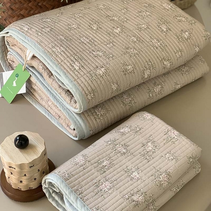 汇庭 2025新款蔓莎床盖三件套系列-实拍 至夏