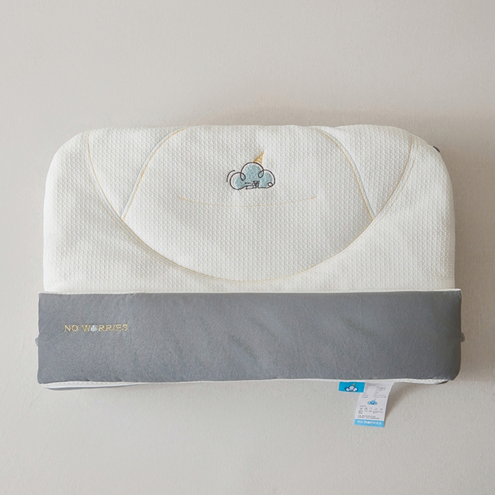 91家纺网 家纺一手货源 找家纺 （总）昕科 2025新款云颈二合一可拆卸牵引枕芯-小被子小毯子枕头刺绣双层枕芯