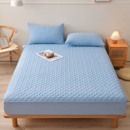 91家纺网 家纺一手货源 找家纺 （总）乐逸2025新款云朵色织全棉床笠