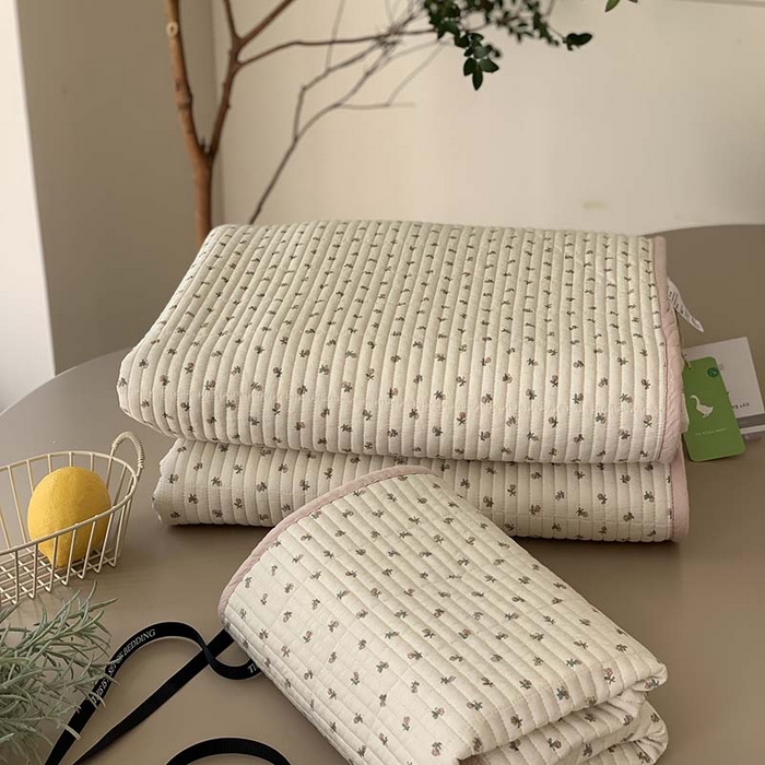 91家纺网 家纺一手货源 找家纺 汇庭 2025新款蔓莎床盖三件套系列-实拍 小时光