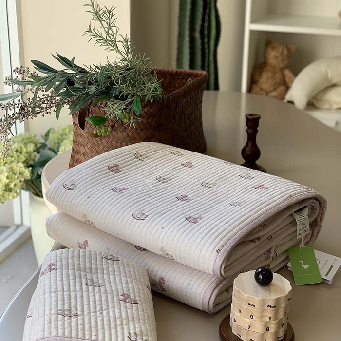 91家纺网 家纺一手货源 找家纺 汇庭 2025新款蔓莎床盖三件套系列-实拍 达拉木马