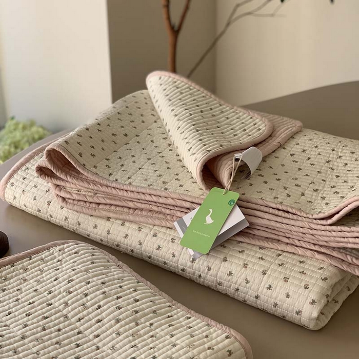 91家纺网 家纺一手货源 找家纺 汇庭 2025新款蔓莎床盖三件套系列-实拍 小时光