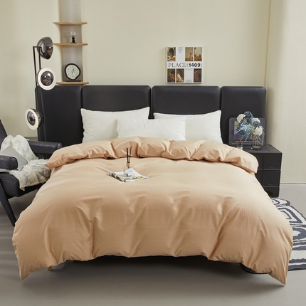 91家纺网 家纺一手货源 找家纺 （总）雅萱家纺 2025新款40S斜纹13372全棉纯色被套