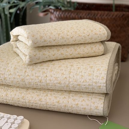 汇庭 2025新款全棉床盖三件套-实拍 瑞芙蕾