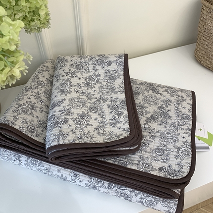 91家纺网 家纺一手货源 找家纺 （总）汇庭 2025新款全棉床盖三件套-实拍