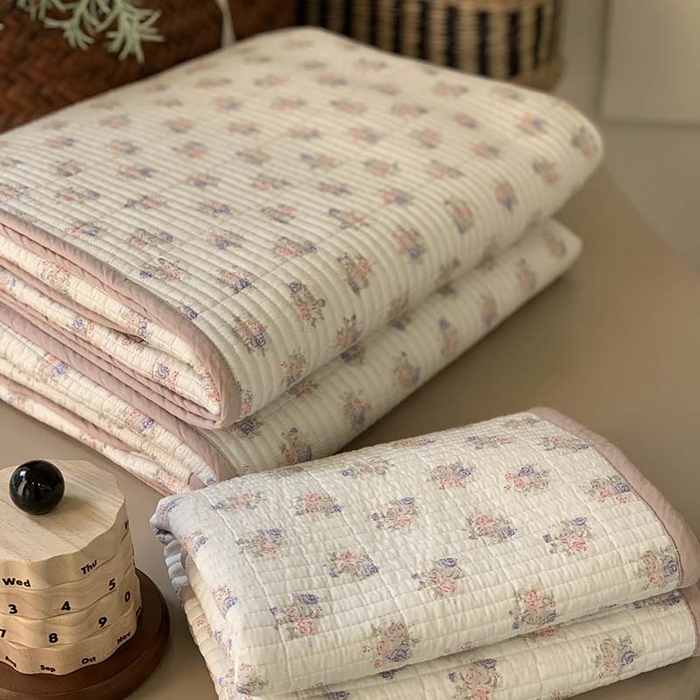 91家纺网 家纺一手货源 找家纺 汇庭 2025新款蔓莎床盖三件套系列-实拍 露娜