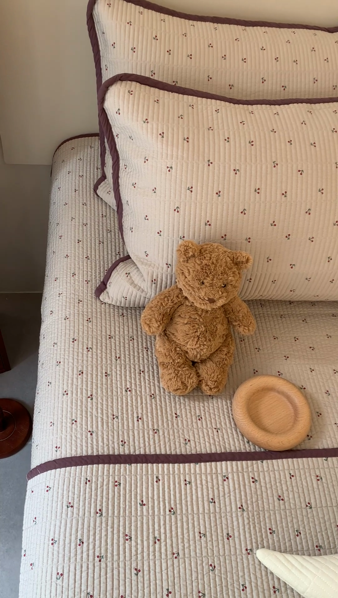 91家纺网 家纺一手货源 找家纺 汇庭 2025新款蔓莎床盖三件套系列-实拍 小时光