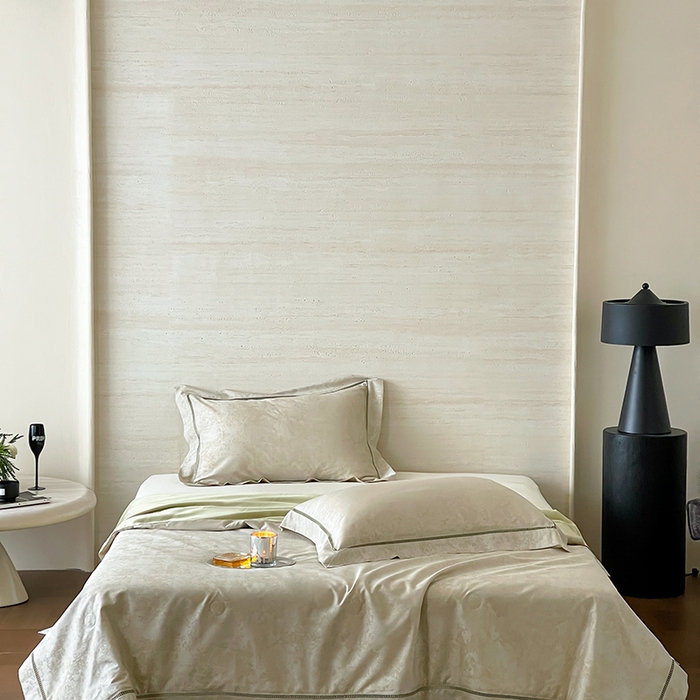 91家纺网 家纺一手货源 找家纺 傲蕾良品 2025新款80s天丝棉色织提花夏被夏凉被空调被 安德尔庄园