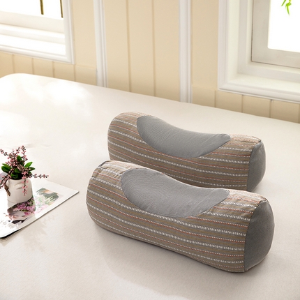 91家纺网 家纺一手货源 找家纺 枕之坊 （总）2025新款宫廷条纹荞麦枕枕头枕芯