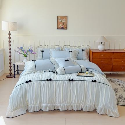 狂想家（床边故事）2025赛琳法式高定四件套 赛琳晴空兰