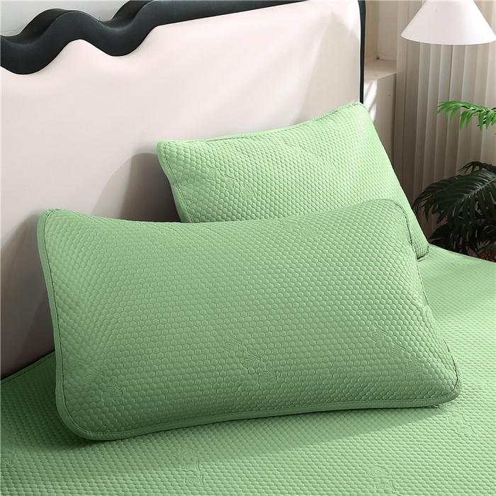 91家纺网 家纺一手货源 找家纺 （总）2025新款3D凉豆豆凉感席子圆角床席款凉席三件套