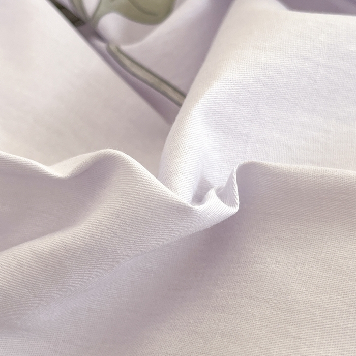 91家纺网 家纺一手货源 找家纺 大吉 2025新款100全棉纯棉喷气小清新被套四件套纯棉三件套床笠四件套单被套单枕套 紫韵