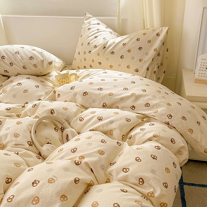 91家纺网 家纺一手货源 找家纺 （总）田野2025新款13372全A全棉四件套