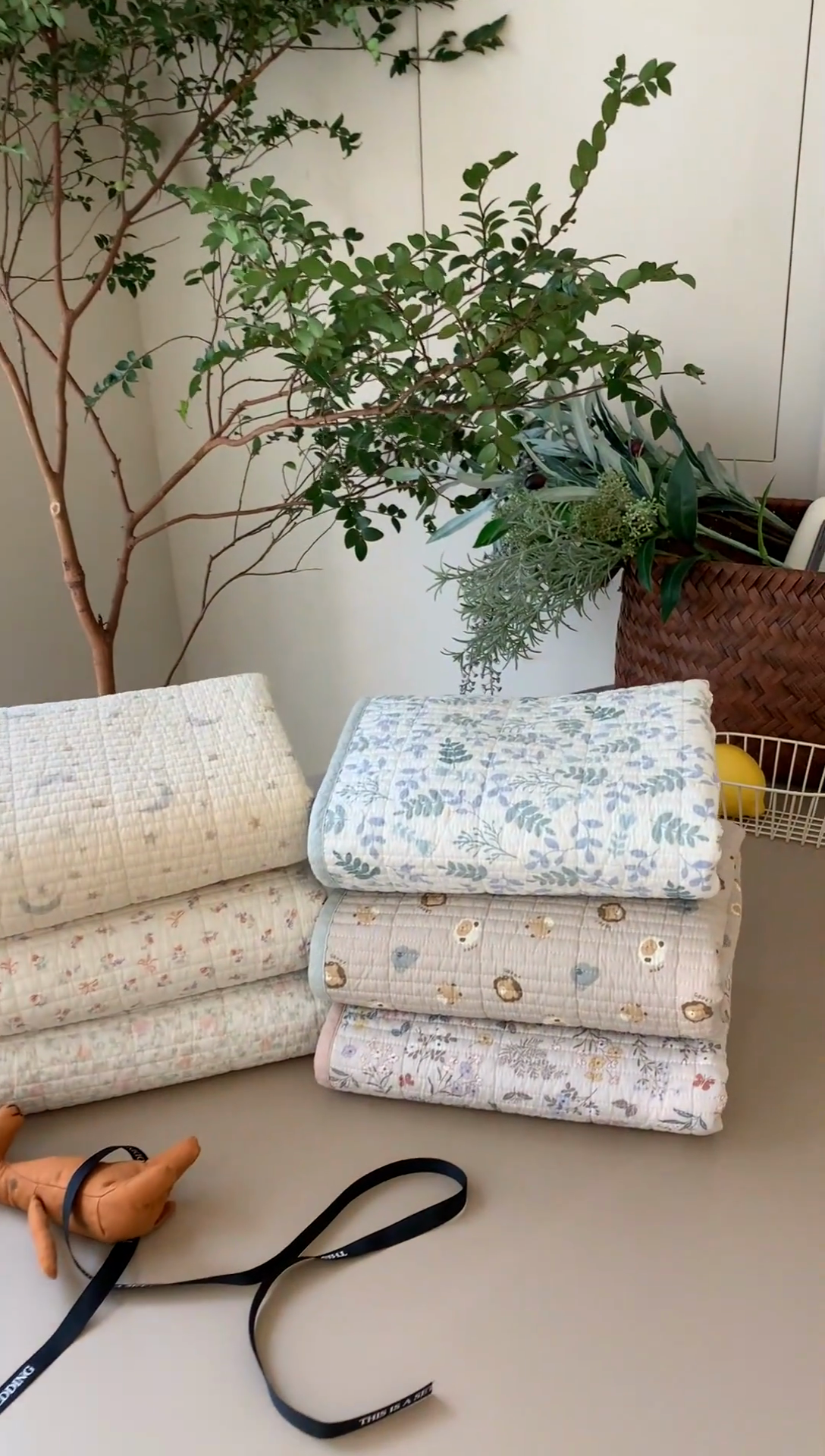 91家纺网 家纺一手货源 找家纺 （总）汇庭 2025新款全棉床盖三件套-实拍