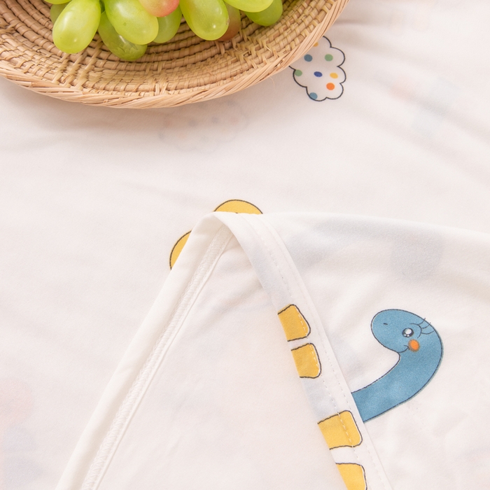 91家纺网 家纺一手货源 找家纺 2026新款儿童针织多功能盖毯 恐龙乐园