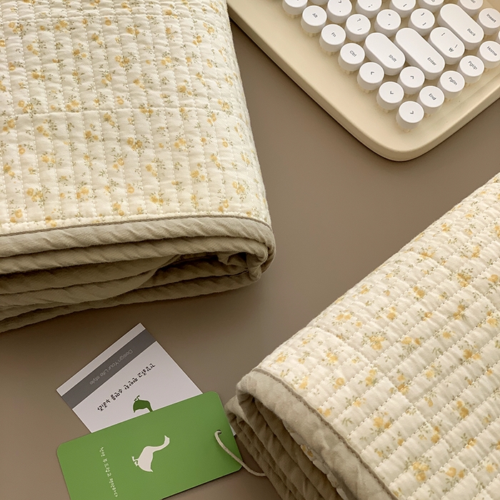 91家纺网 家纺一手货源 找家纺 汇庭 2025新款全棉床盖三件套-实拍 瑞芙蕾