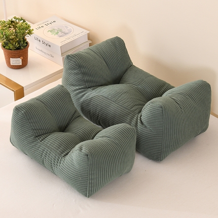 91家纺网 家纺一手货源 找家纺 （总）囍莱家纺 2025新款灯芯绒高弹丝绵多功能腰靠枕