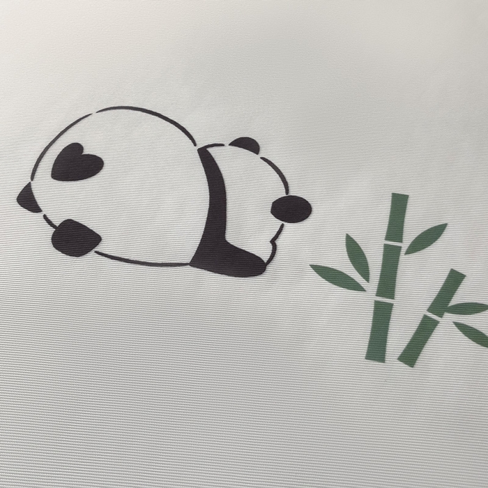 91家纺网 家纺一手货源 找家纺 富馨莱 2025新款床笠款冰藤印花凉席A类抗菌冰丝席支持定制尺寸 熊猫胖胖