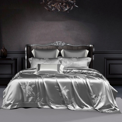 91家纺网 家纺一手货源 找家纺 赫本真丝馆2025新款真丝棉四件套（价格请咨询商家） 真丝棉-美莲娜