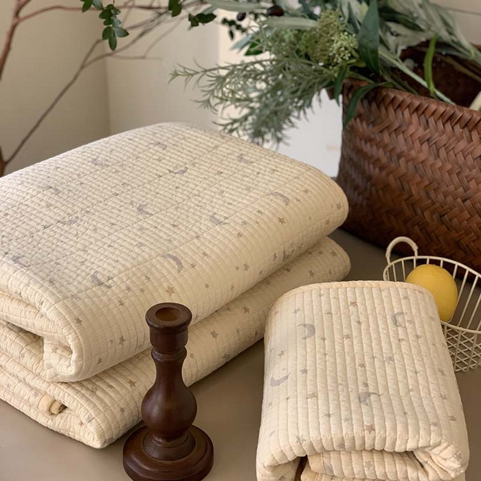 91家纺网 家纺一手货源 找家纺 汇庭 2025新款全棉床盖三件套-实拍 幸运星