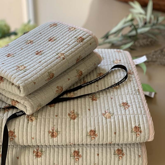 91家纺网 家纺一手货源 找家纺 汇庭 2025新款全棉床盖三件套-实拍 木兰庄园