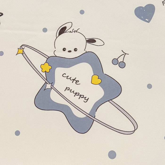 91家纺网 家纺一手货源 找家纺 富馨莱 2025新款平铺款冰藤印花凉席A类抗菌冰丝席支持定制尺寸 星星狗