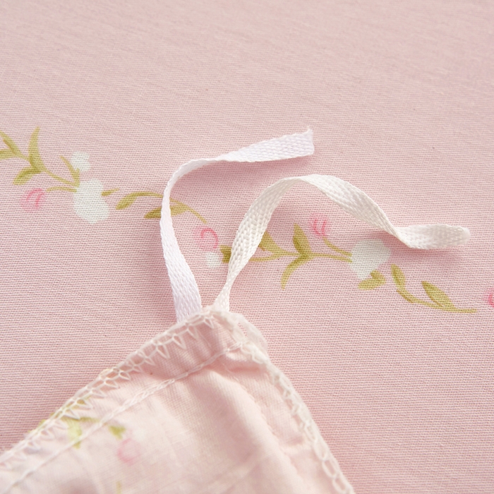 91家纺网 家纺一手货源 找家纺 黛妮雅 2025新款AB版全棉印花单被套床单枕套 草莓泡芙