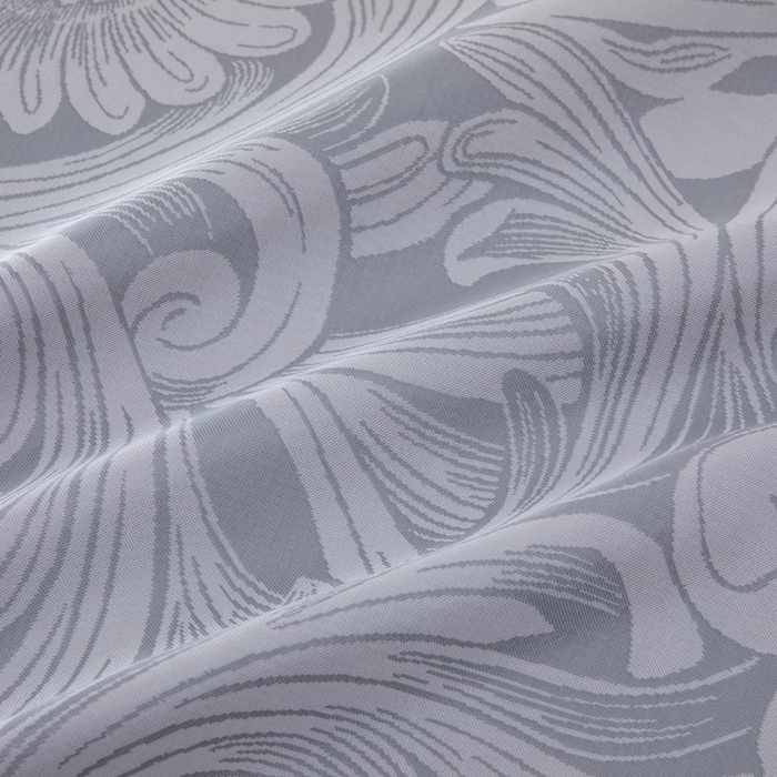 91家纺网 家纺一手货源 找家纺 凌云家纺  2025新款提花凉感冰丝席床笠款三明治凉席三件套 洛克-灰