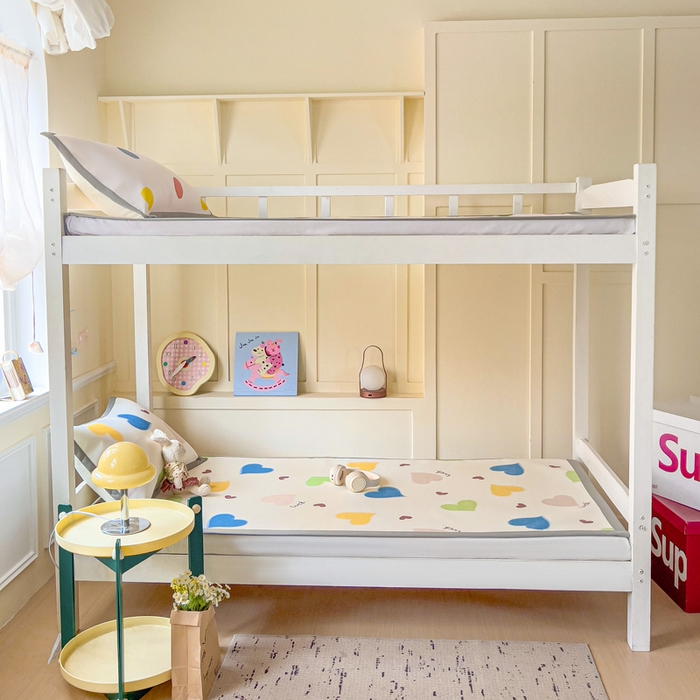 91家纺网 家纺一手货源 找家纺 富馨莱 2025新款学生平铺款冰藤印花凉席A类抗菌冰丝席支持定制尺寸 心意满满